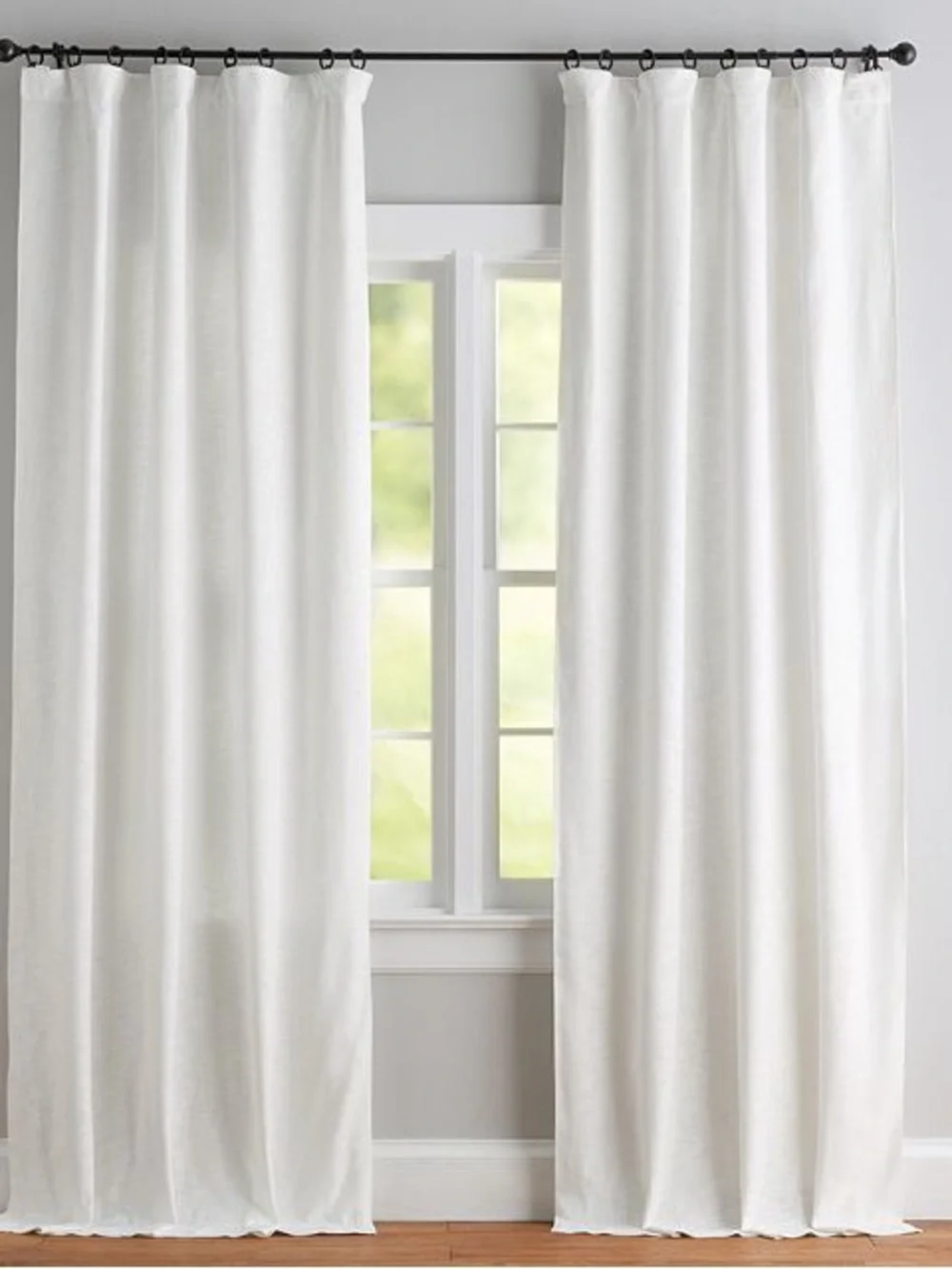 Pottery barn | Classic White Curtain